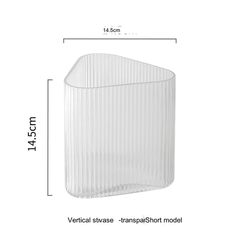 LIVETAI Isolde Majestic Hammered Design Hyper-Transparent Hydroponic Pot from LIVETAI