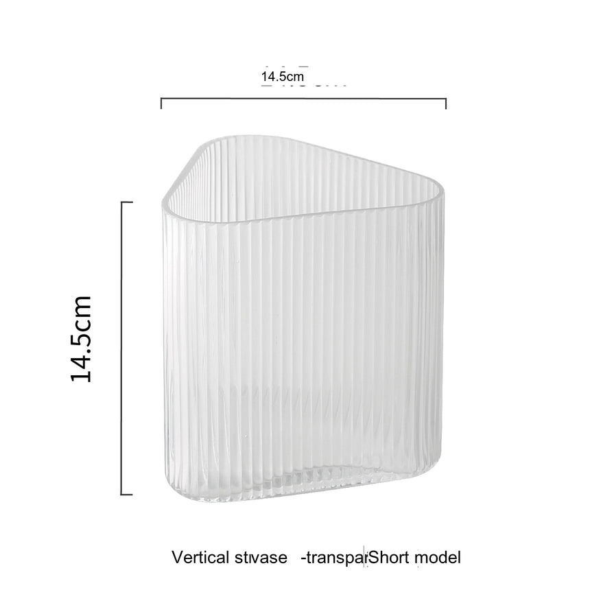 LIVETAI Isolde Majestic Hammered Design Hyper-Transparent Hydroponic Pot from LIVETAI