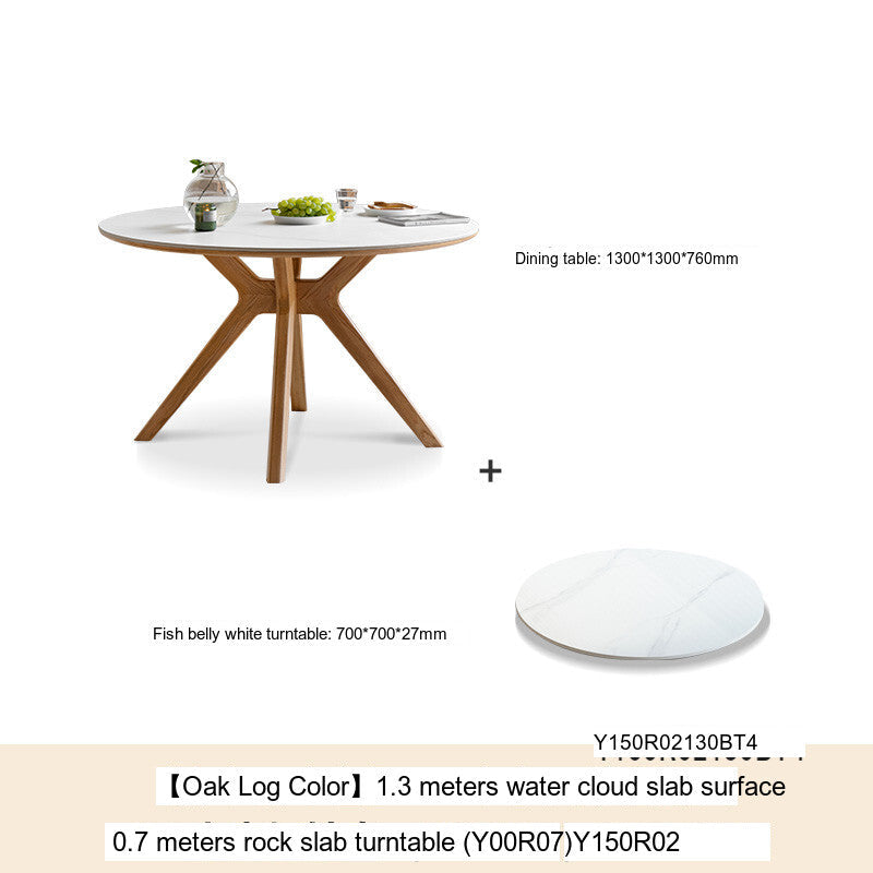 GENJI Haruki Elegant Oak Dining Set from GENJI