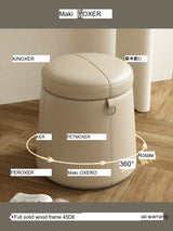 MOXER Lucinda Elegant Light Luxury Makeup Stool from MOXER