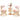 SUNNY Mariposa Elegant Round Dining Set from SUNNY