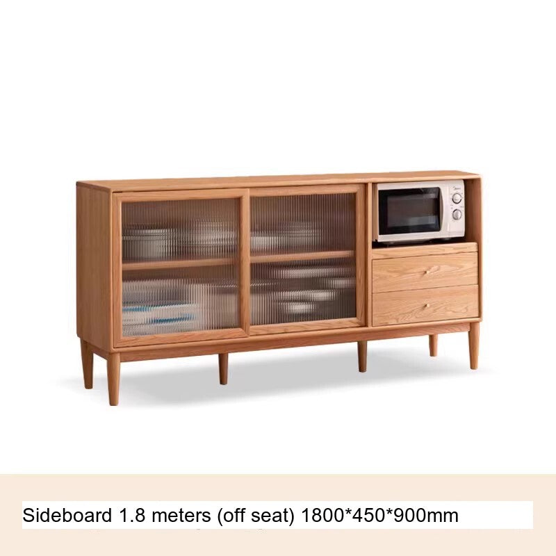 GENJI Akihiro Elegant Solid Wood High Cabinet from GENJI
