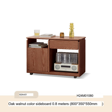GENJI Elowen Modern Solid Wood Storage Cabinet from GENJI