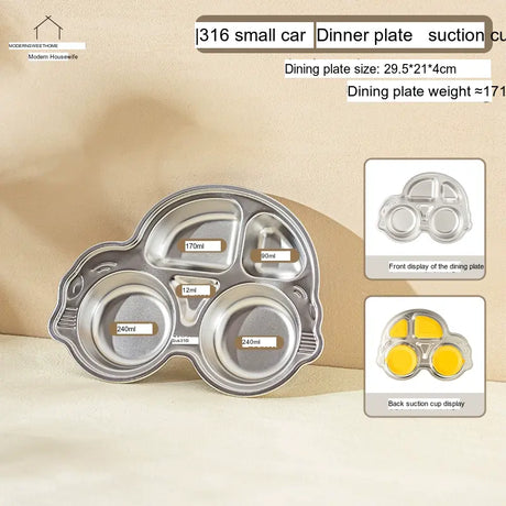 MH Isabella Eco-Friendly Durable Childrens Dinner Plate from MH
