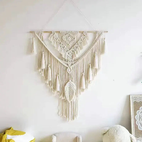 ZHANG MEIMEI Woven Decorations Handmade Boho Tapestry from ZHANG MEIMEI