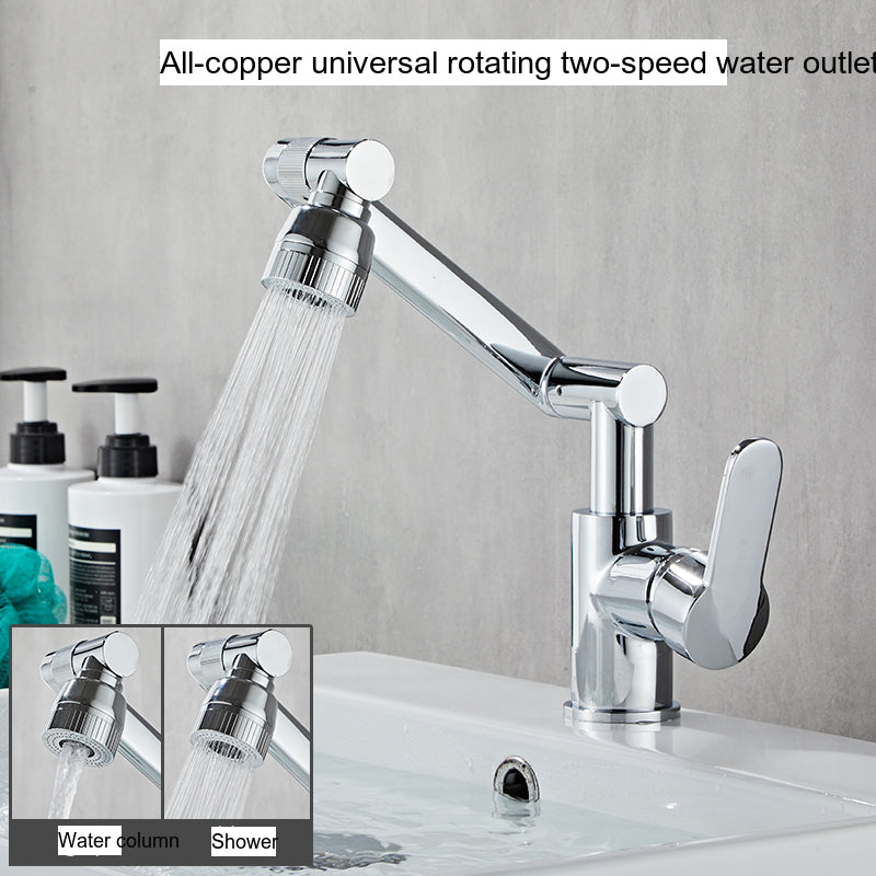 Universal Rotating Copper Washbasin Faucet from Kaiyashi