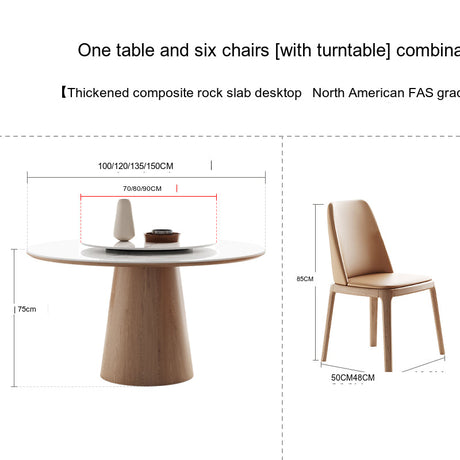 OROMA Lysandra Sleek Modern Dining Set from OROMA