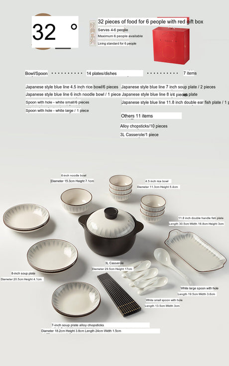 MOSE Modern Minimalist Tableware Set from MOSE