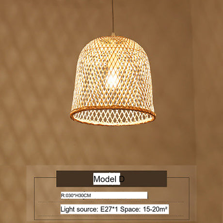 BOJI Isadora Elegant Woven Ceiling Lamp - Chinese Style from BOJI