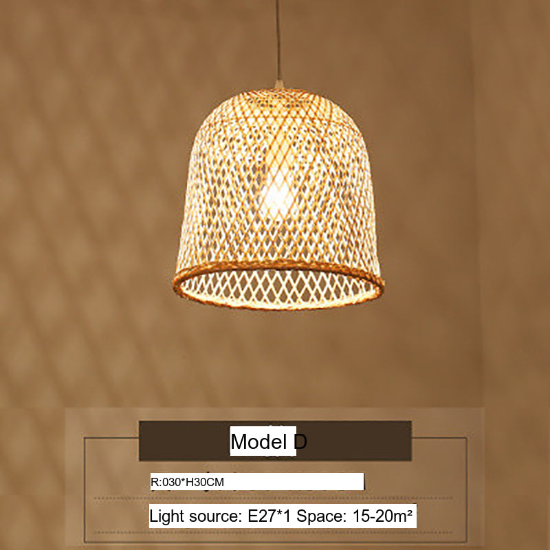 BOJI Isadora Elegant Woven Ceiling Lamp - Chinese Style from BOJI