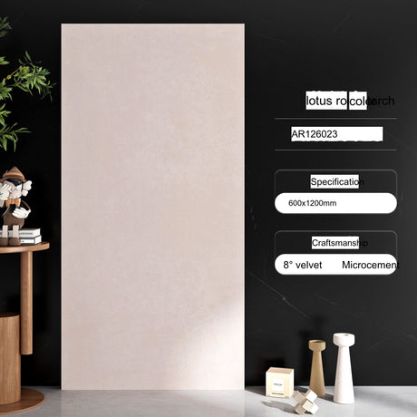 LOFTWELL Santiago Luxurious Soft-Light Velvet Microcement Tile from LOFTWELL