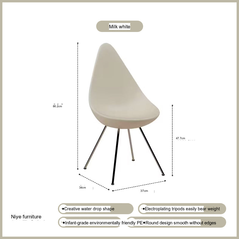 NIYE Isolde Chic Scandinavian Modern Coffee Design High Chair from NIYE