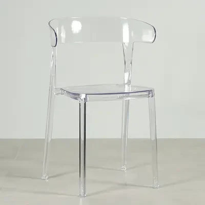 ABOUT WHITE Marisol Sleek Transparent Design High Chair from ABOUT WHITE
