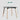 ABOUT WHITE Jisoo Elegant Solid Wood Reception Table from ABOUT WHITE