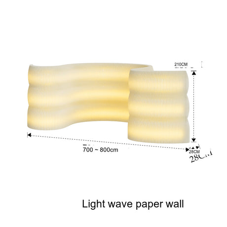 SHIBA Kyushu Elegant Lighting Folding Partition Decor from SHIBA