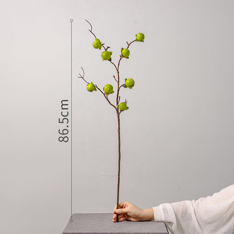 JUHAN Thalassa Lush Decorative Simulation Persimmon Branches from JUHAN