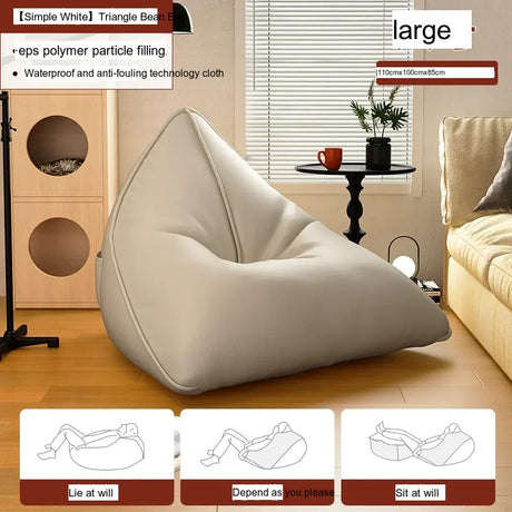LEDONG Kenji Versatile Cozy Bean Bag Chair from LEDONG
