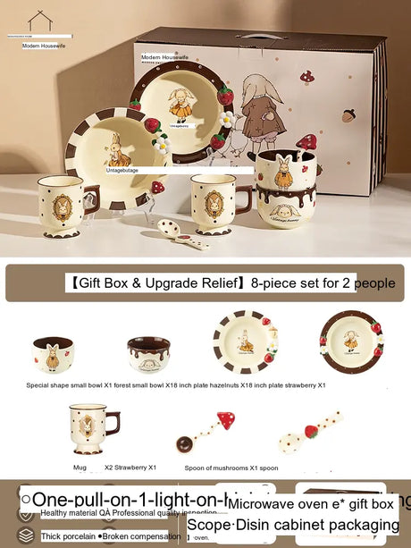 MH ZaraBelle Elegant Ceramic Bowl Set from MH