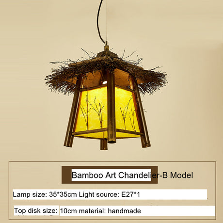 BOJI Melrose Vintage Elegant Rectangular Ceiling Lamp from BOJI