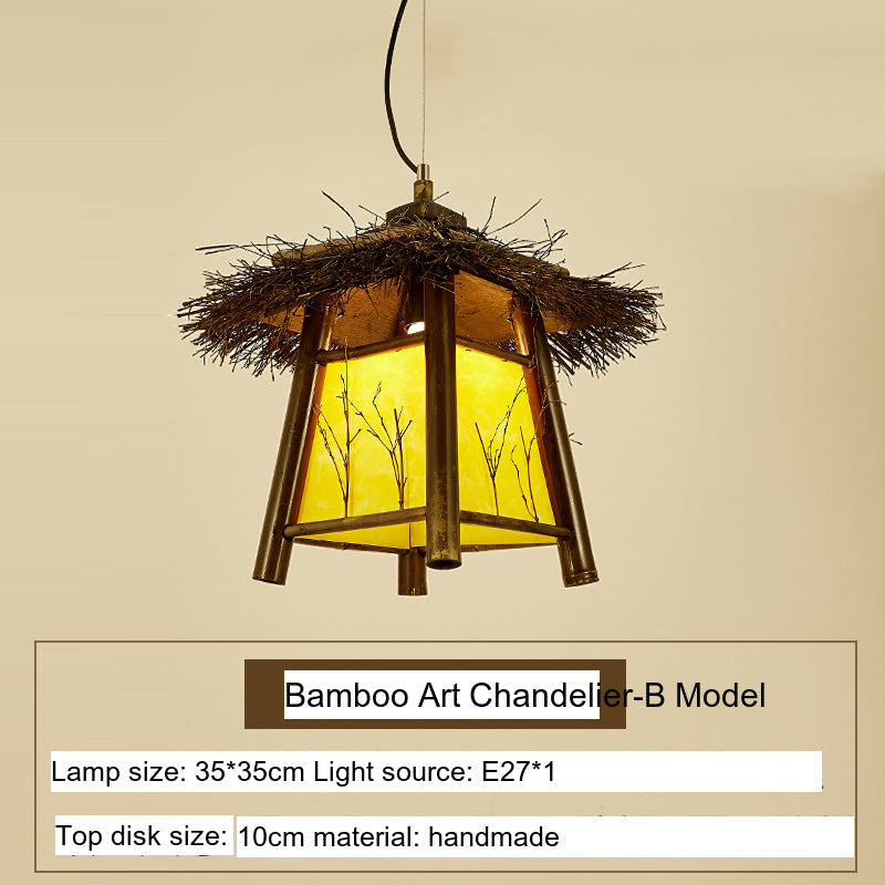 BOJI Melrose Vintage Elegant Rectangular Ceiling Lamp from BOJI