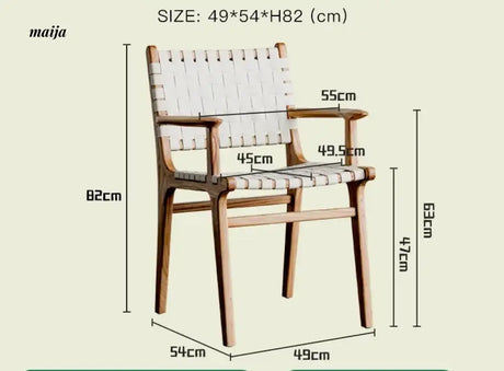 LAZYSPACE Lily Retro Saddle Chair from LAZYSPACE