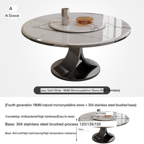 Seaton Lazy Susan Dining Table from MODENG