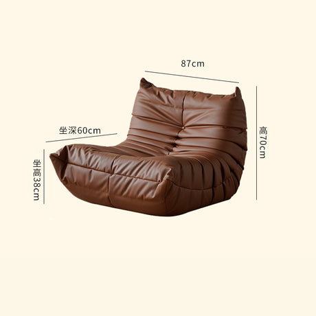 LAIMO Penelope Cozy Leisure Caterpillar Sofa from LAIMO
