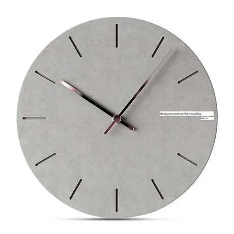 MANDELA Marlowe Modern Minimalist Family Hanging Clock from MANDELA
