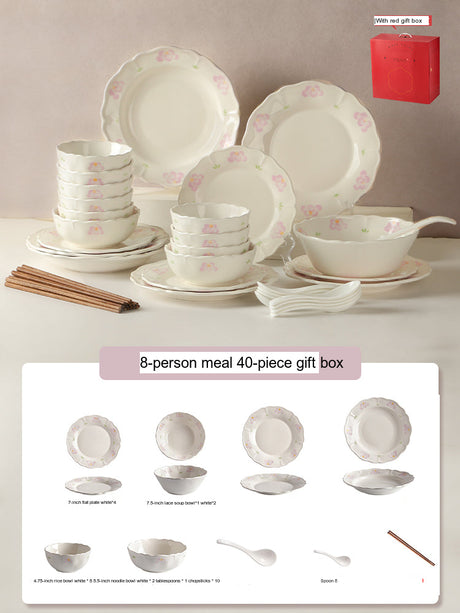 MOSE Creamy High-Quality Tableware Set from MOSE
