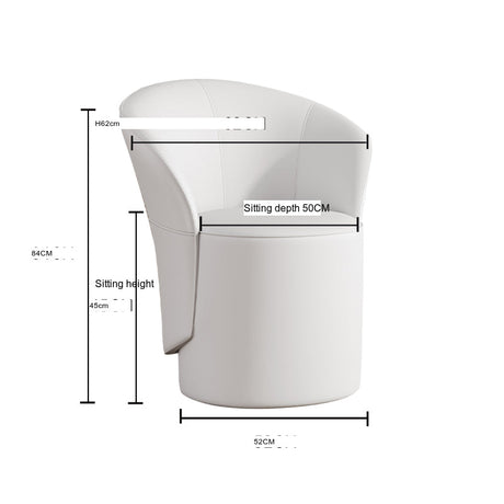 FANMINGDI Kuroda Chic Rotating Dressing Table Manicure Chair from FANMINGDI