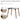 MEIYIJIA Petronia Sleek Minimalist Coffee Table Set from MEIYIJIA