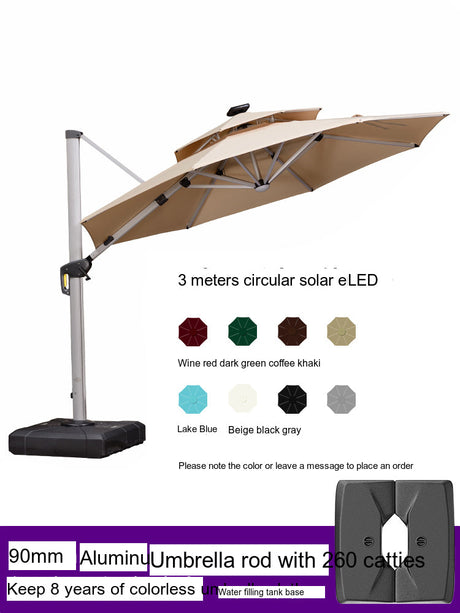 ZIYE Araminta Eco-Friendly Patio Umbrella from ZIYE
