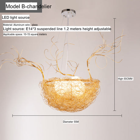 BOJI Elysia Chic Modern Scandinavian Ceiling Lamp from BOJI