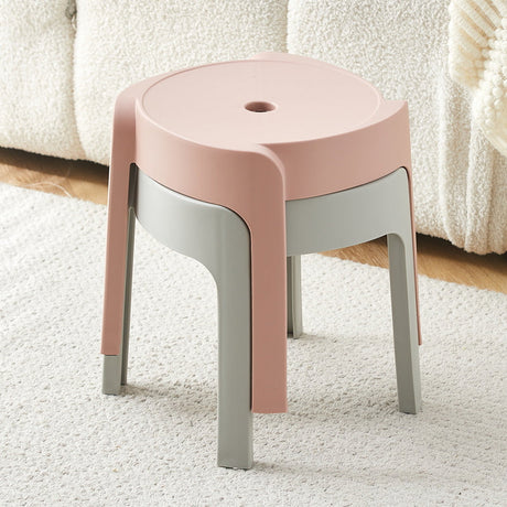 A&D Nyamira Thickened Stackable Round Stool from A&D