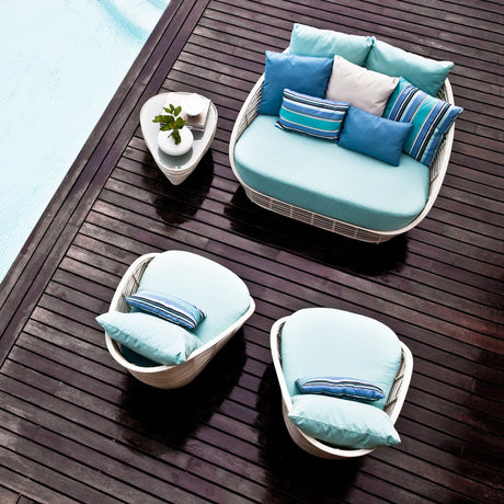 DIME GARDEN Santiago Cozy Elegant Rattan Chair Set from DIME GARDEN