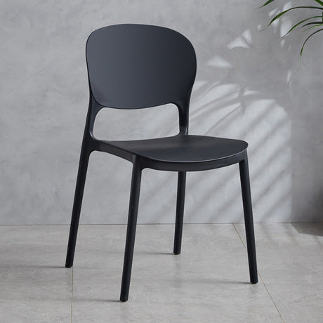 A&D Callidora Minimalist Durable Plastic Dining Chair from A&D