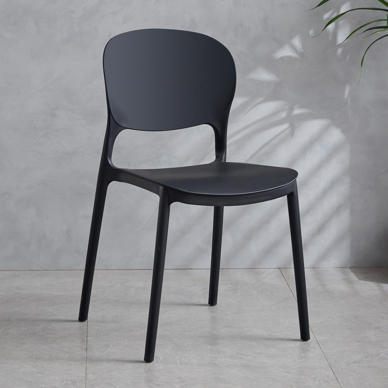 A&D Callidora Minimalist Durable Plastic Dining Chair from A&D