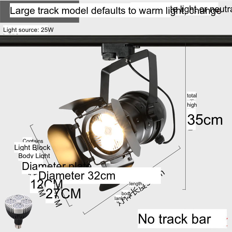MODENG Spotlight Industrial Retro Ceiling Bar Light from MODENG