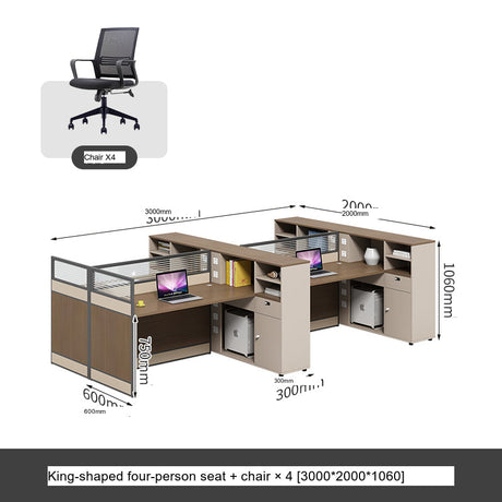 MUTINI Isadora Sleek Modern Office Booth Set from MUTINI