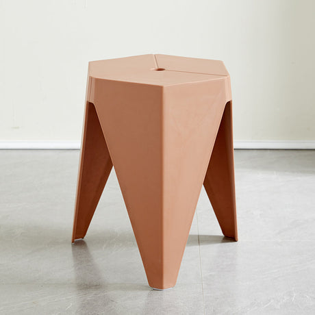 CHENGXIN HOME Isolde Stackable Nordic Round Stool - Modern Dining Bench from CHENGXIN HOME