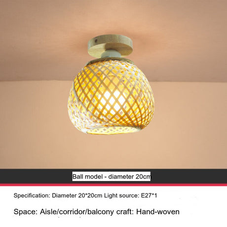 BOJI Kenji Vintage Rustic Lantern Ceiling Light from BOJI