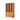 BAIYA SHUNAN Elowen Rustic Natural Wood Bookcase Furniture from BAIYA SHUNAN