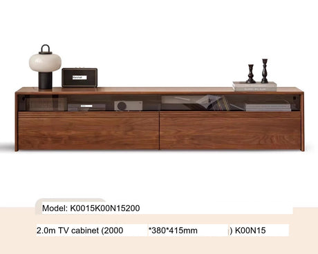 GENJI Haruki Contemporary Solid Wood TV Cabinet from GENJI
