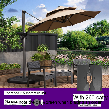 ZIYE Hiroshi Eco-Friendly Solar Street Umbrella from ZIYE