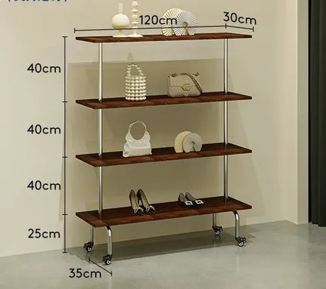 SM Liam Black Shoes and Clothing Stand from SM