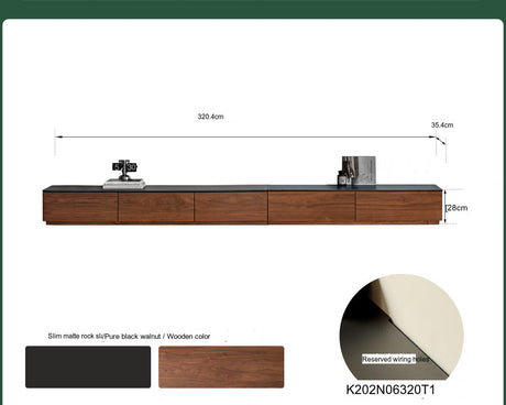 GENJI Takumi Elegant Solid Wood TV Cabinet from GENJI