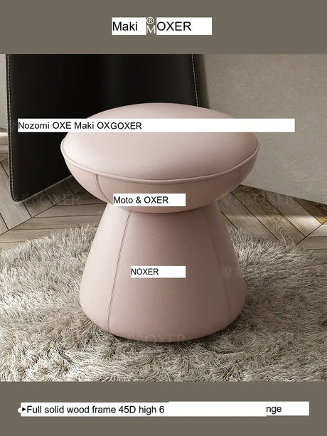 MOXER Zephyra Luxurious Swivel Makeup Stool from MOXER