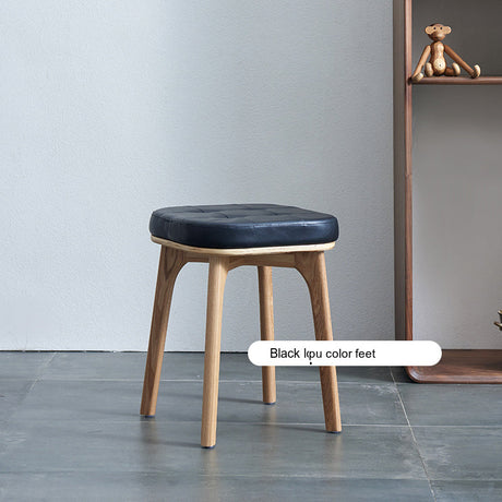NIYE Amadora Chic Solid Wood Dwarf Stool from NIYE