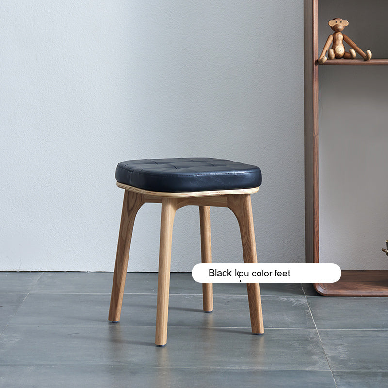 NIYE Amadora Chic Solid Wood Dwarf Stool from NIYE