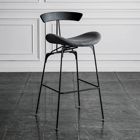 ABOUT WHITE Amaya Elegant Industrial Bar Stool from ABOUT WHITE